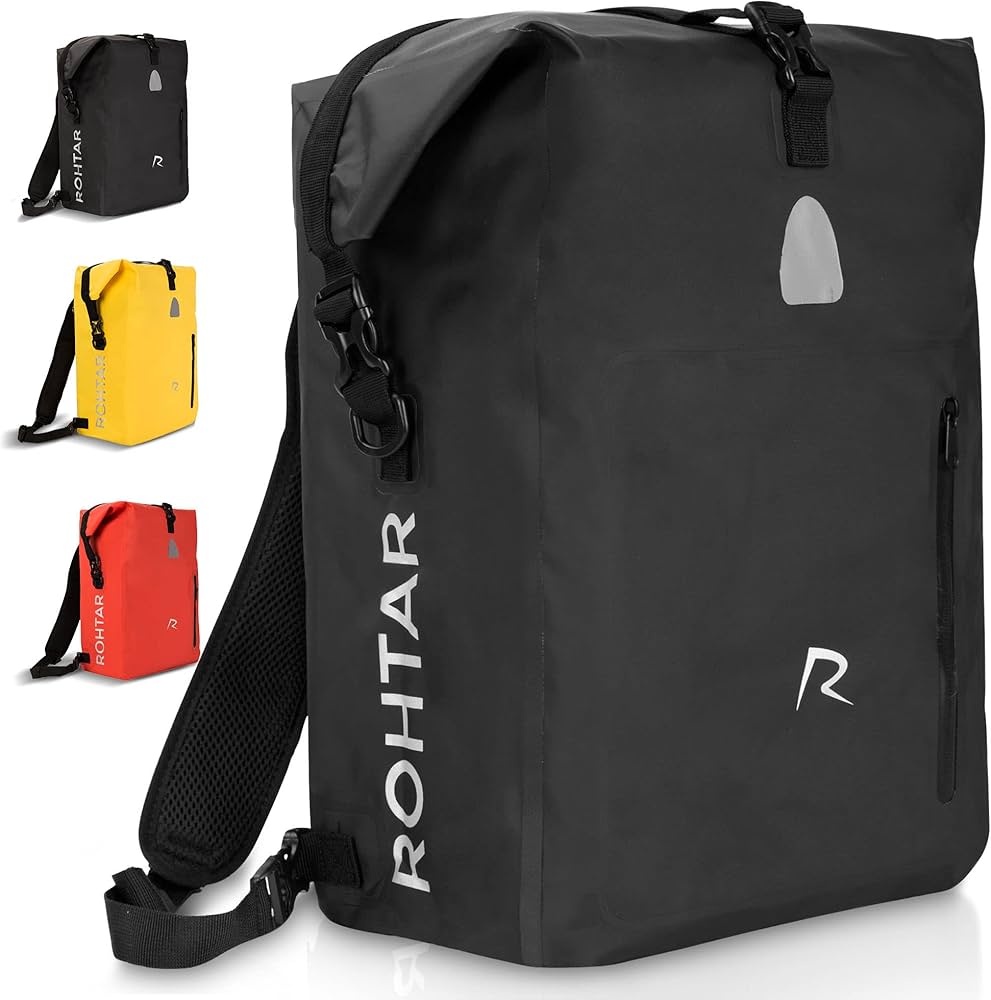 Amazon | 防水メッセンジャーバッグ - 18Lまたは25L 3イン1 ショルダー