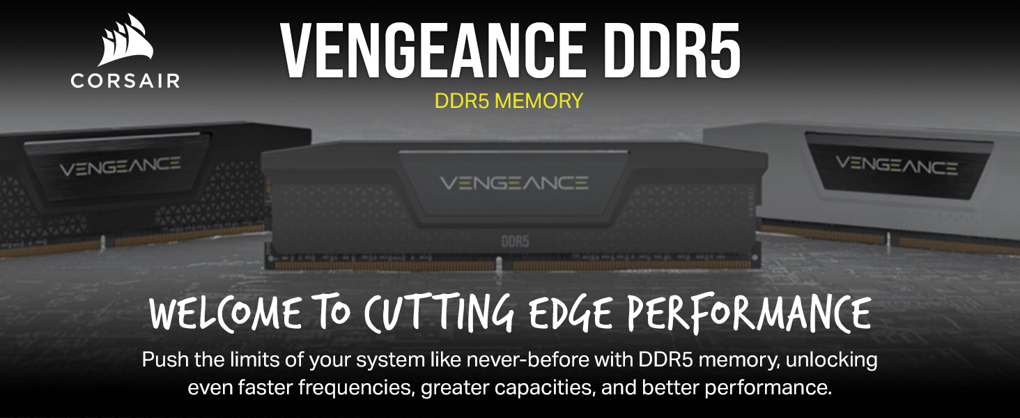 CORSAIR Vengeance DDR5 16GB (2x8GB) DDR5 5200MHz CL40 AMD Expo