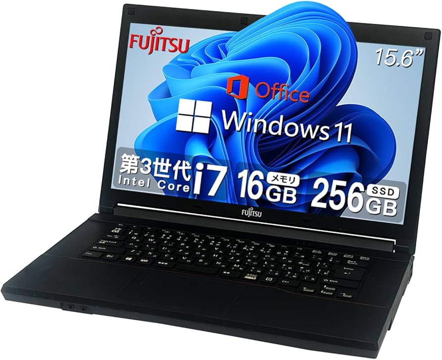 極速i7⭐️新品SSD windows11 ノートパソコン Office カメラ v⭐️極速