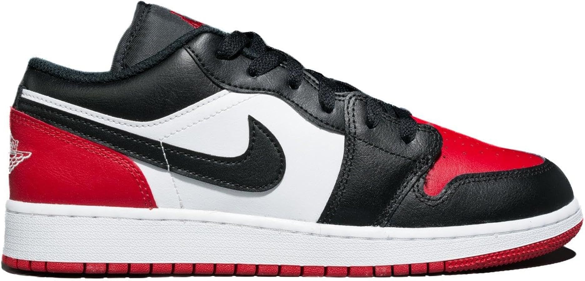 Amazon.com | Nike Air Jordan 1 Low Grade School White/Black