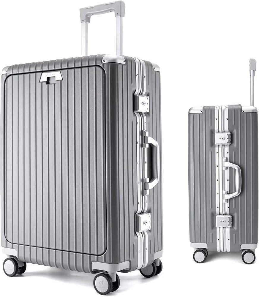 Amazon | [リベティ] スーツケース 前開き Mサイズ 65L 3~7泊 日本