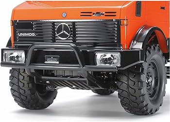 Tamiya Mercedes-Benz Unimog 425 Truck Cc-01, Orange, 58609-600