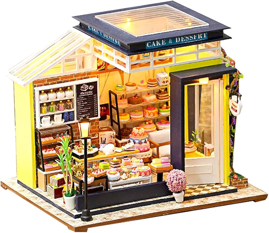 Amazon | moin moin 1/24 ドールハウス ミニチュア 手作りキット