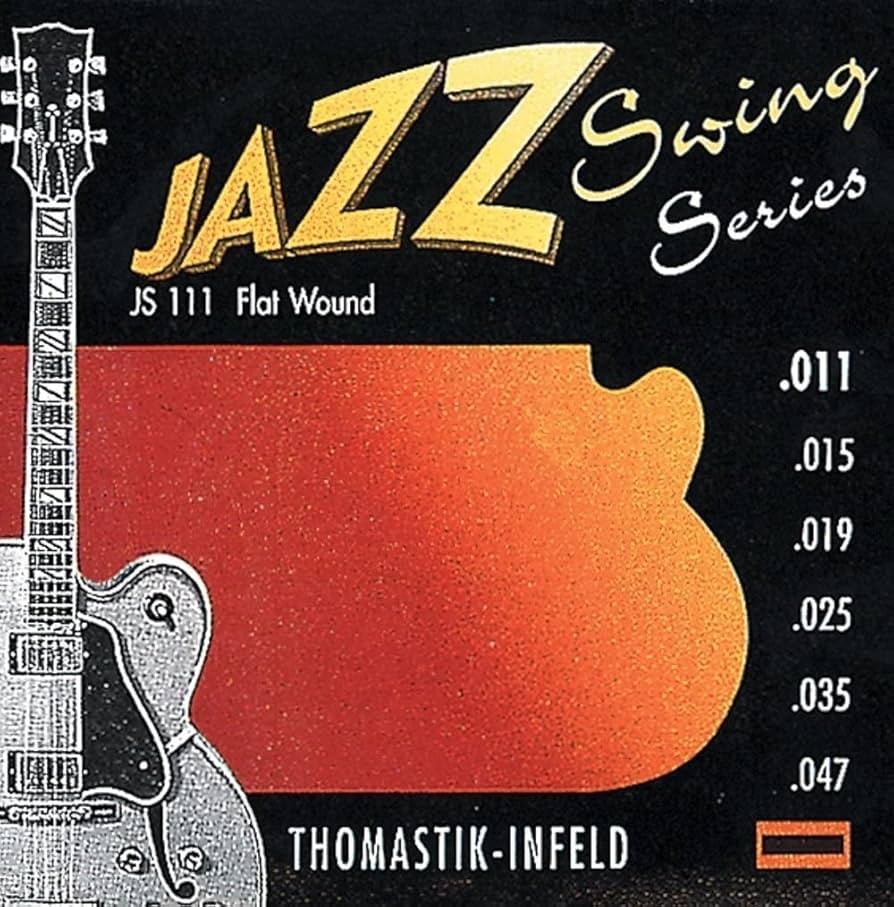 Amazon.co.jp: Thomastik-Infeld フラットワウンド・ギター弦 11-47