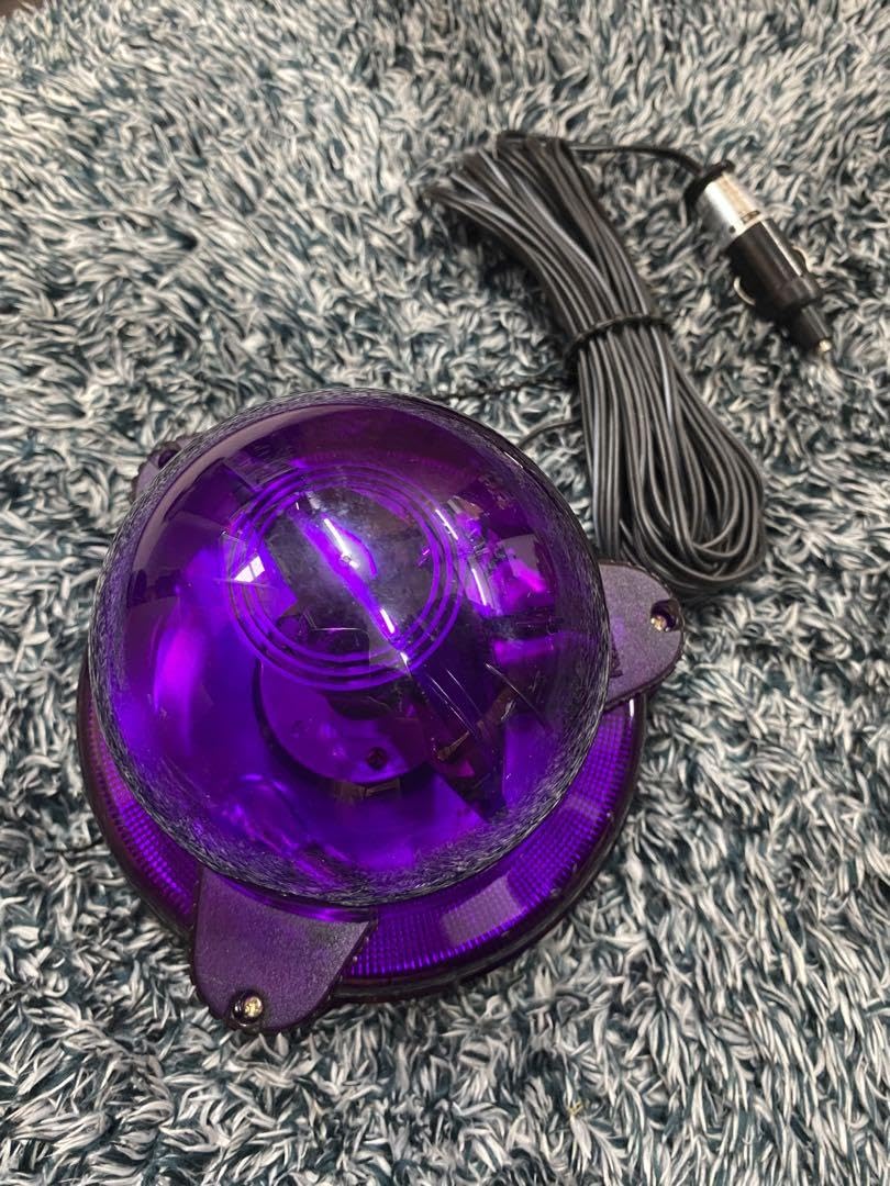 紫灯 当時物 パトライト フラッシュボール kw-12 【公式通販】