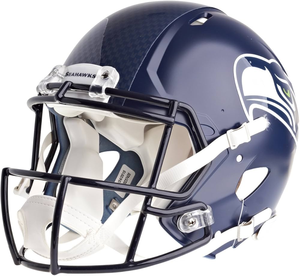 Amazon.co.jp: Riddell Revolution 本物 ヘルメット - NFL シアトル