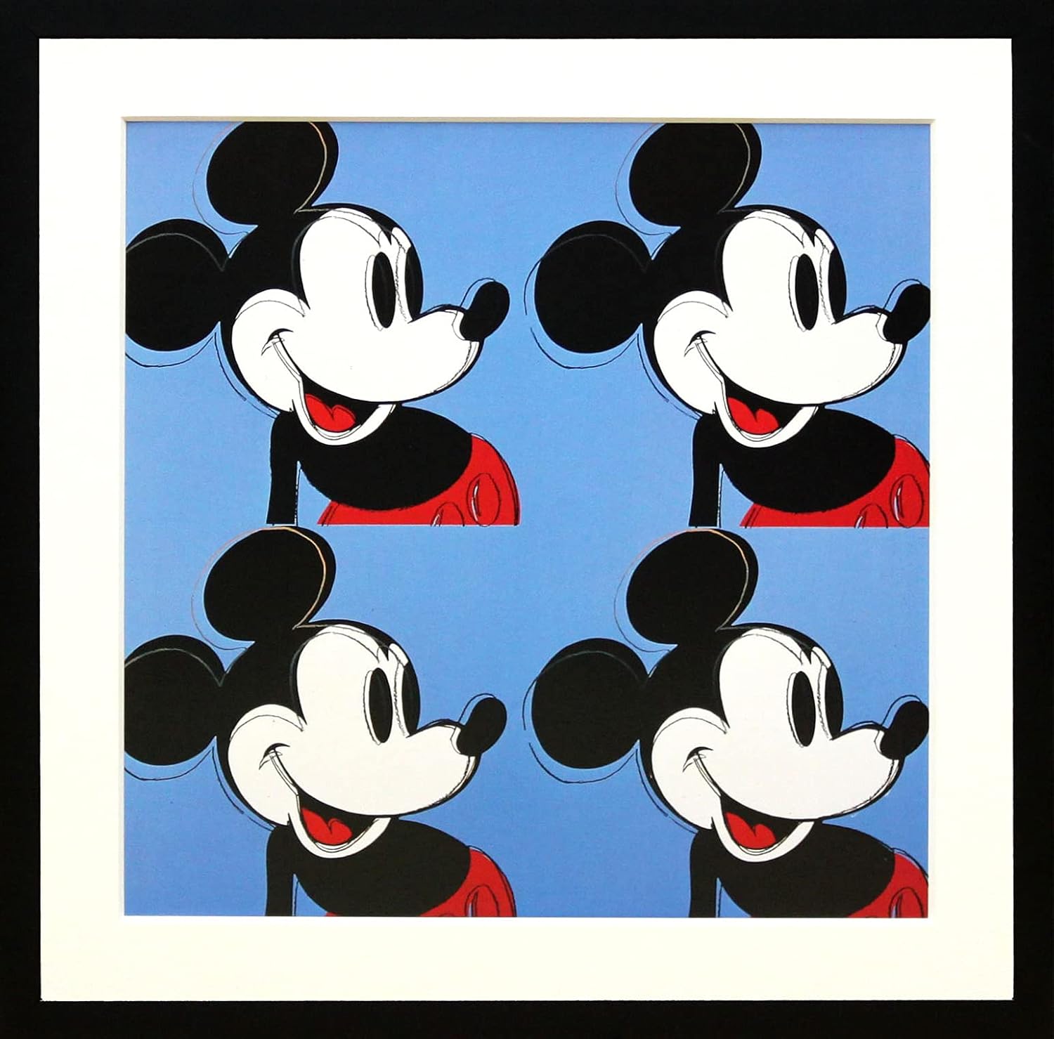 アンディウォーホル ミッキー ディズニー 入手困難 廃盤 美品 アンディ