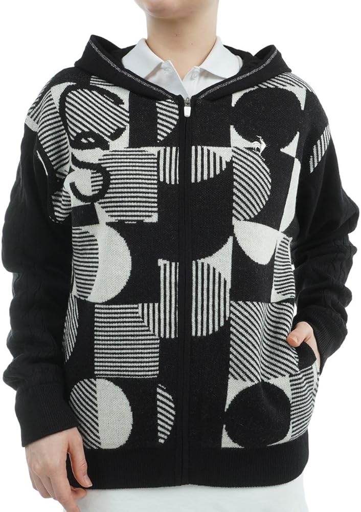 Amazon.co.jp: Coq Sportif LG4FST30L Women's Sweater, Full Pattern