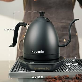 Amazon.com: Brewista Artisan Electric Gooseneck Kettle, Water