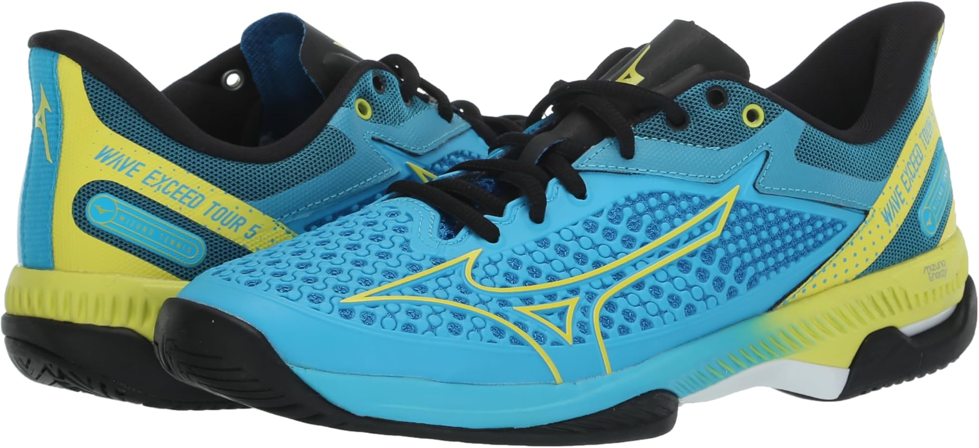 Amazon.com | Mizuno Wave Exceed Tour 5 AC Men's Tennis Shoe, Jet