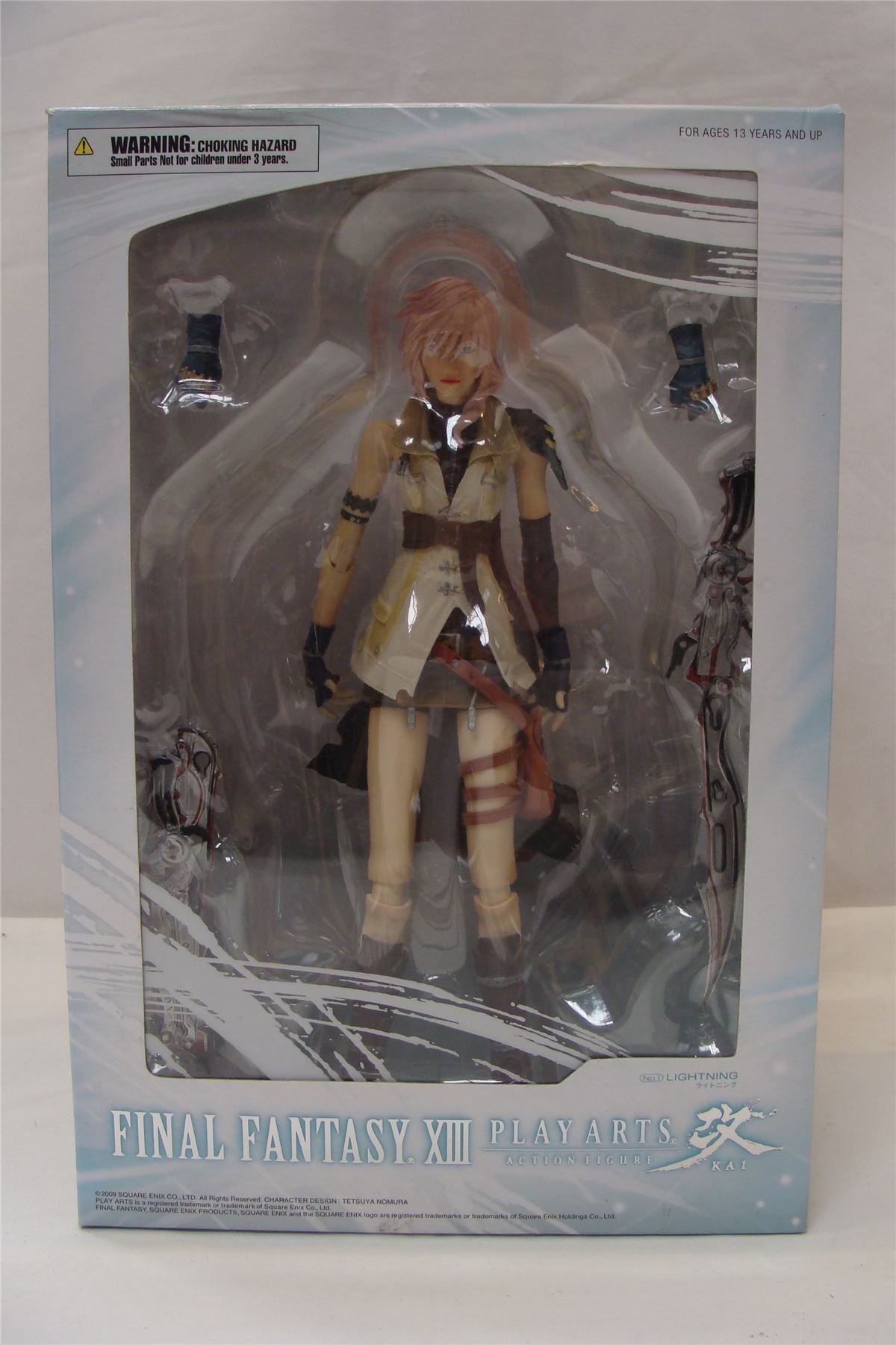 Amazon.co.jp: FINAL FANTASY XIII PLAY ARTS改 ライトニング(PVC塗装