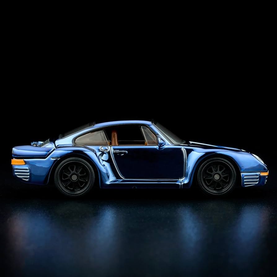 Amazon.com: Hot Wheels Porsche 959 Blue RLC Exclusive Collectors