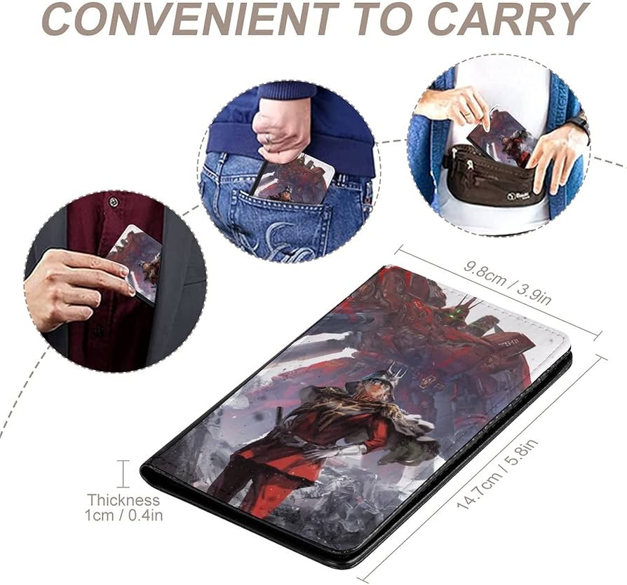 Amazon.co.jp: ネオ ジオンガンダム シャア パスポートケース 高級PU