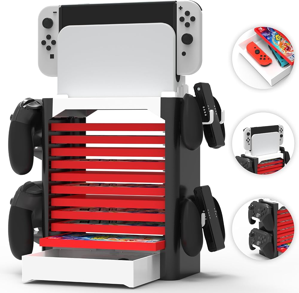 Amazon.com: Skywin NS Compatible Nintendo Switch Games Holder