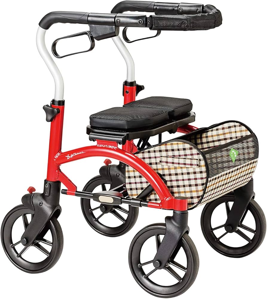 DAILYLIFE Rollator Walker歩行器 赤 DAILYLIFE Rollator Walker歩行器