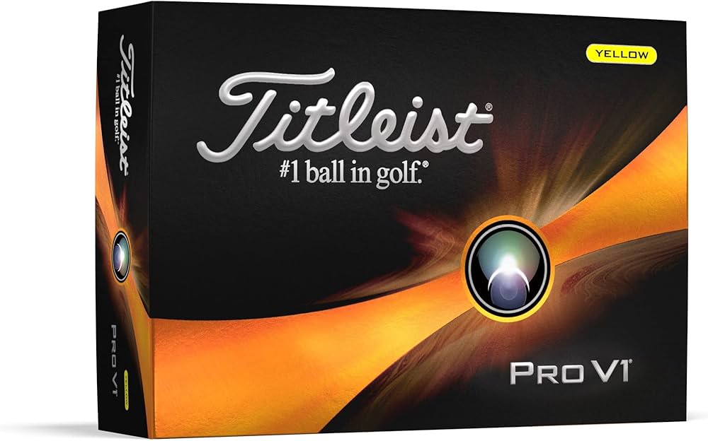 Amazon.co.jp: TITLEIST(タイトリスト) PRO V1 23 イエロー ゴルフ