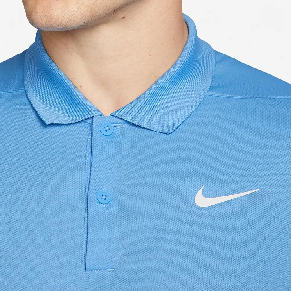 カズ様 Nike Dri-FIT ライトブルー ポロシャツ カズ様 Nike Dri-FIT