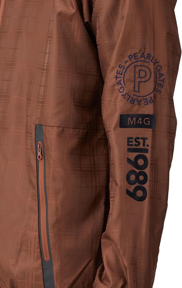 Amazon | [パーリーゲイツ] メンズ ブルゾン タフレックス BIGチェック