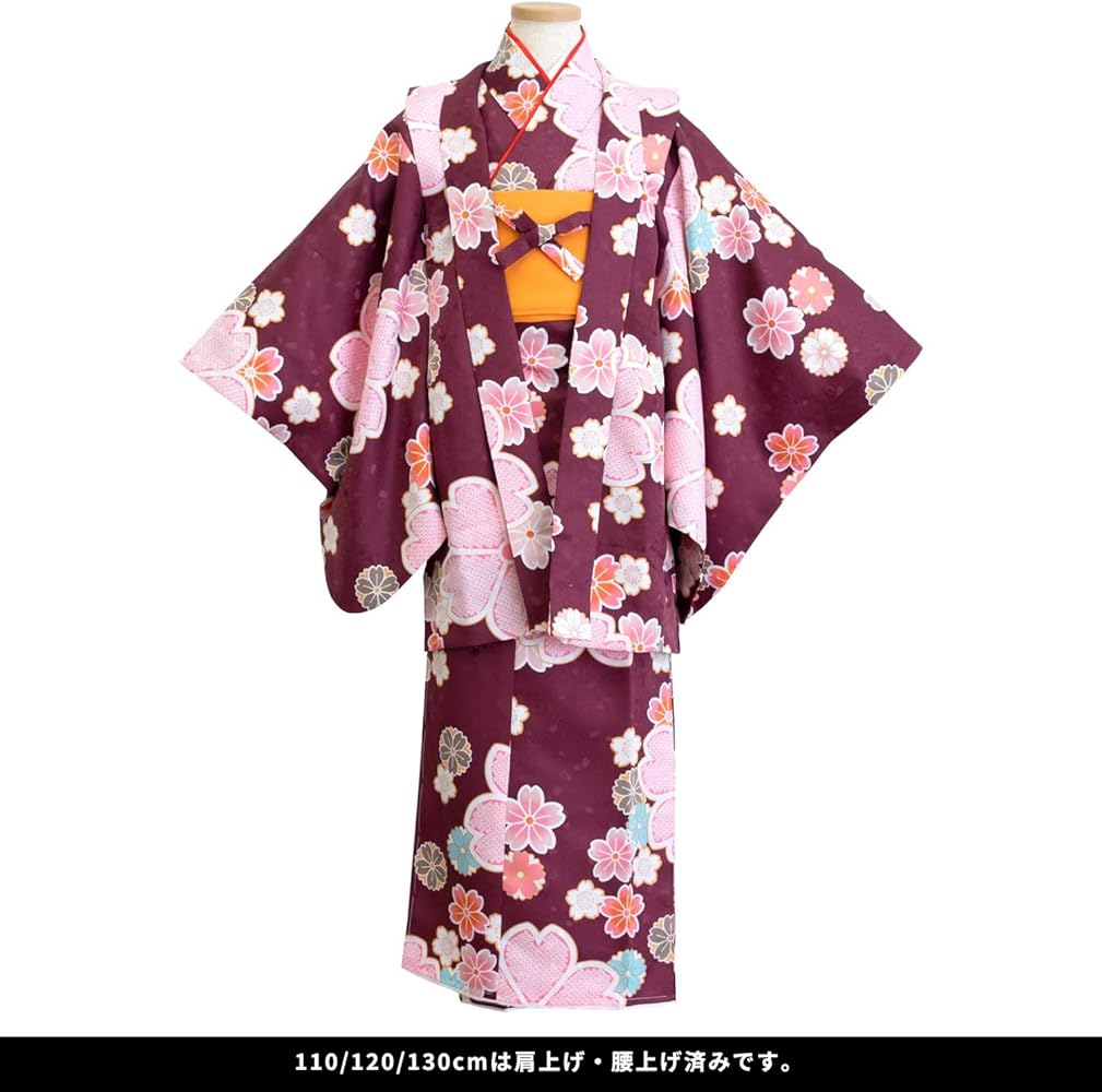 Amazon | [KYOETSU] [キョウエツ] 着物セット CCM AB ガールズ 7点