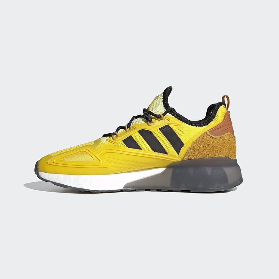 Amazon.com | adidas Ninja ZX 2K Boost Shoes Men's, Yellow, Size