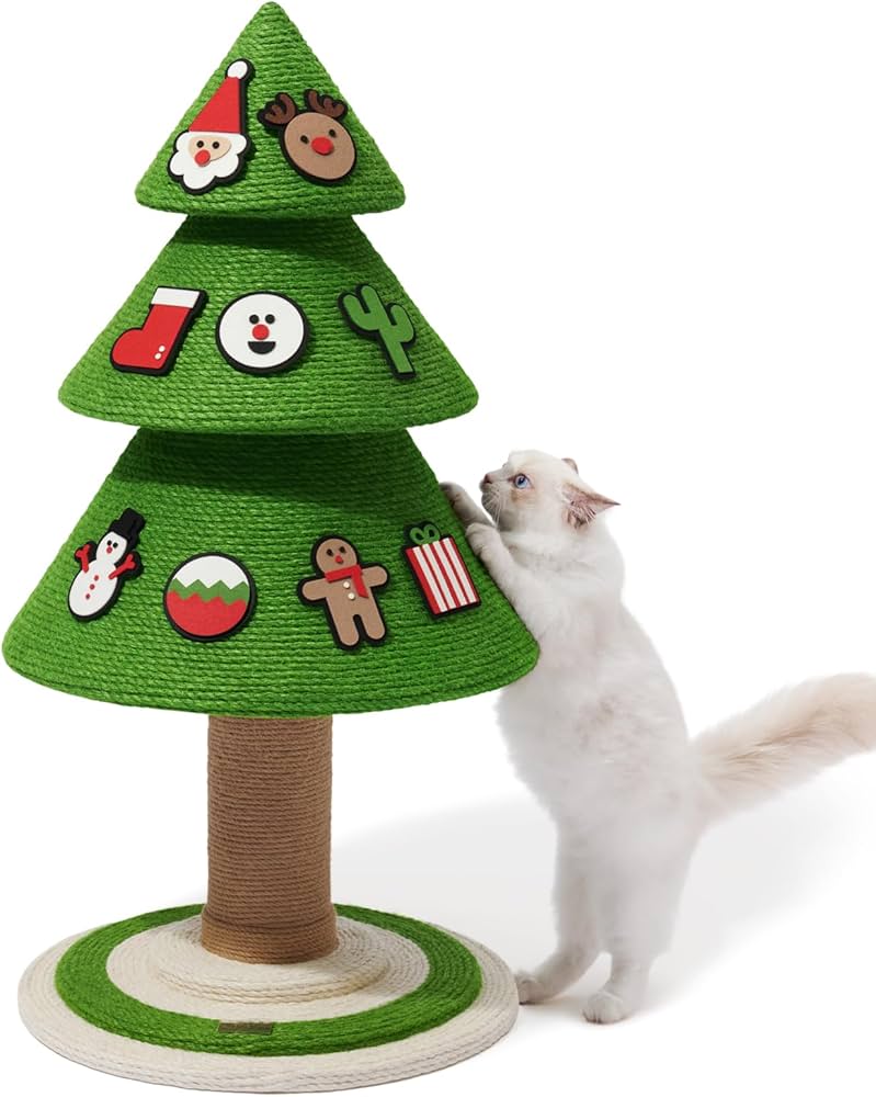 Amazon | VETRESKA ベトレスカ ミニクリスマスツリー キャットタワー