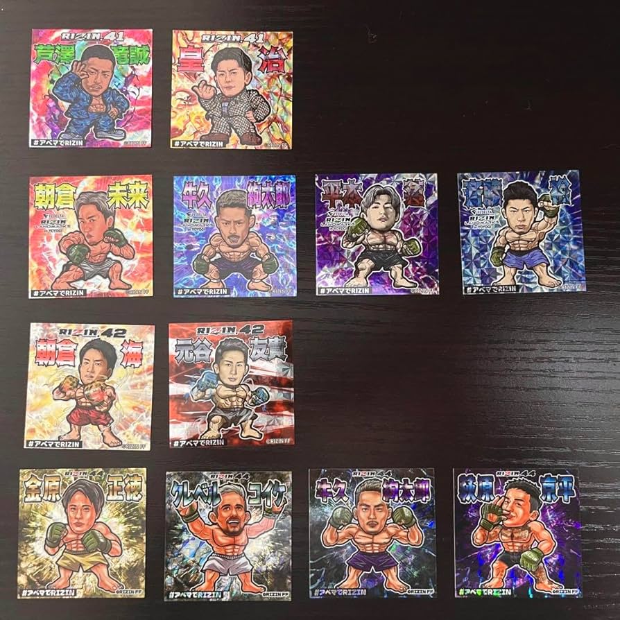 Amazon.co.jp: RIZIN ビックリマンシール : ホーム＆キッチン