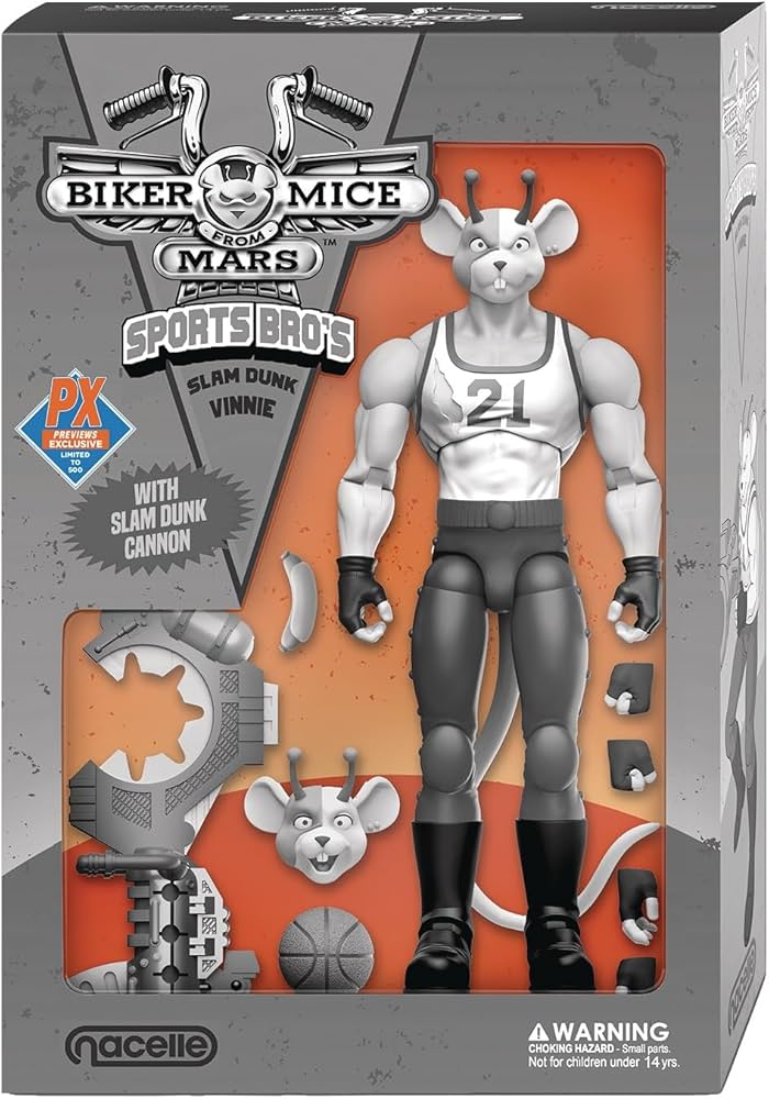 Amazon.com: Biker Mice from Mars: The Sports Bro's Vinnie (Black