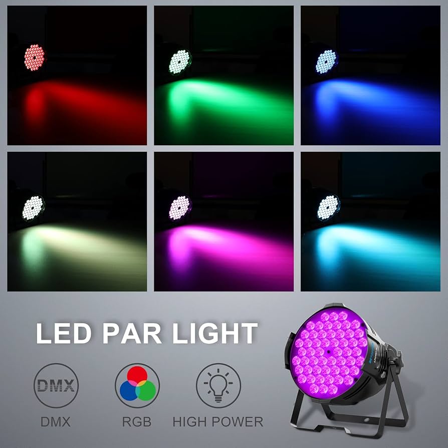 Amazon.co.jp: BETOPPER ディスコライト 54x3W RGBW LED 舞台照明