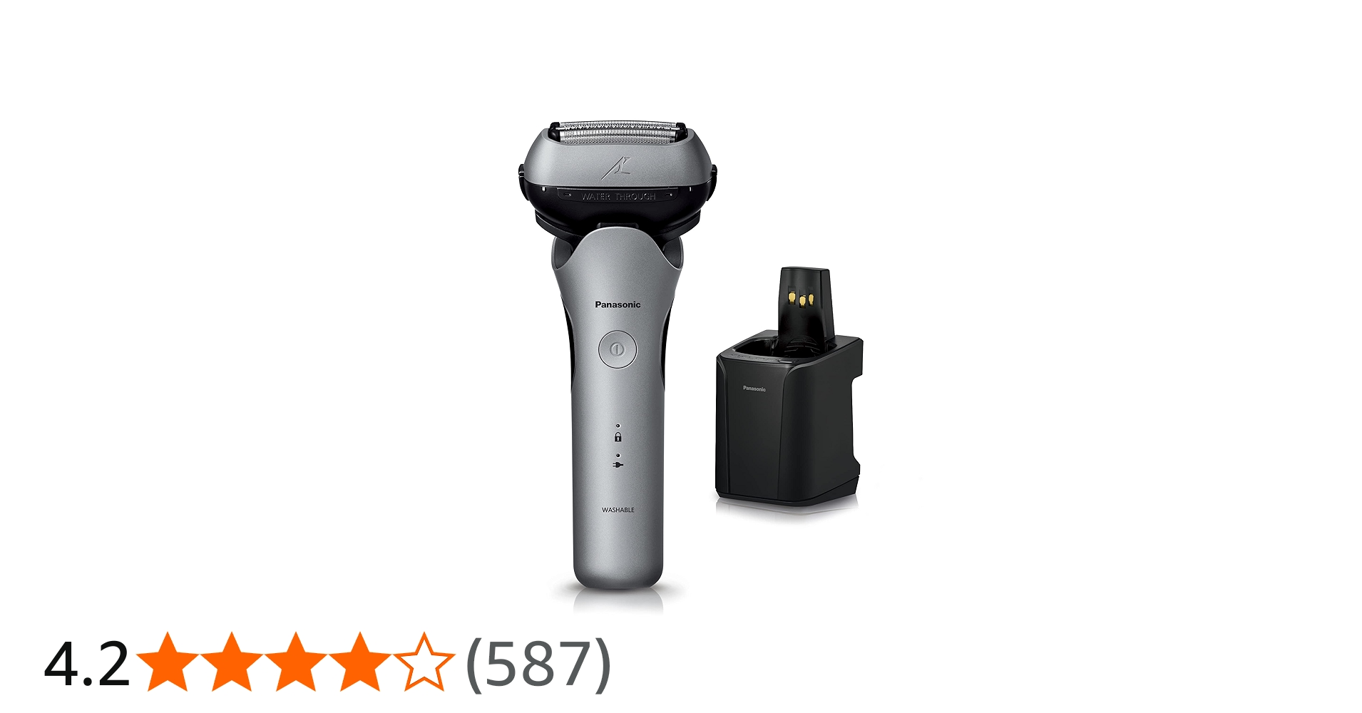 Amazon | パナソニック メンズシェーバー ラムダッシュ 3枚刃 シルバー