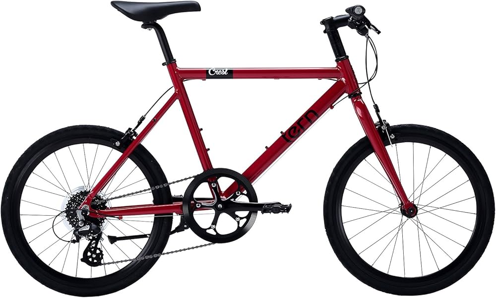 Amazon | tern(ターン) Crest 460(S) 8speed レッド アルミフレーム