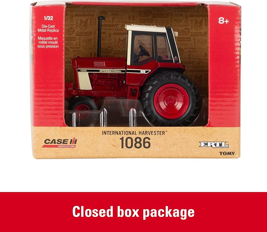 Amazon.co.jp: ERTL 1/32 インターナショナルハーベスター 1086 ワイド