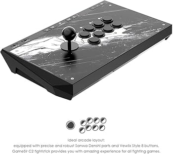 Amazon | GameSir C2アーケードコントローラー アーケードスティック