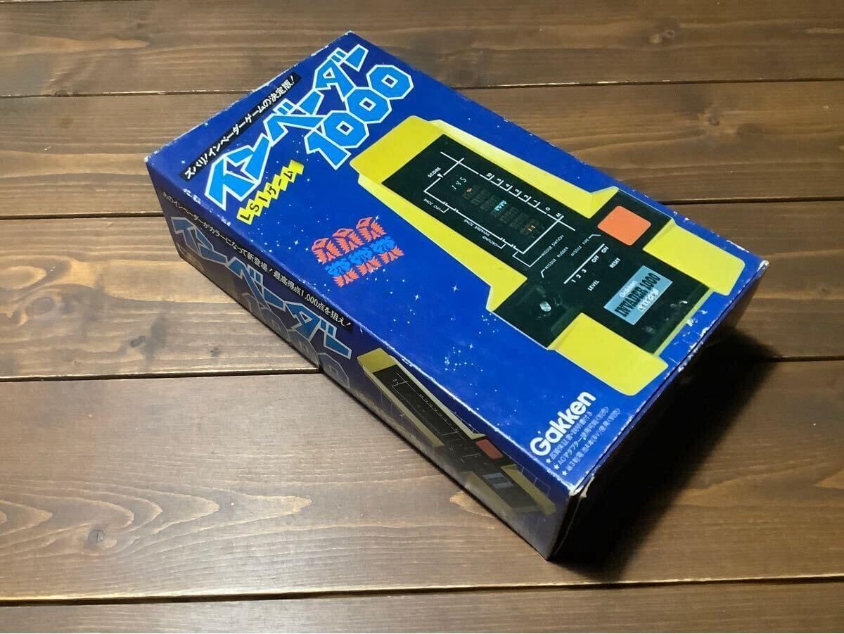 学研 ガッケン LSIゲーム インベイダー1000 ACアダプター付き レトロ