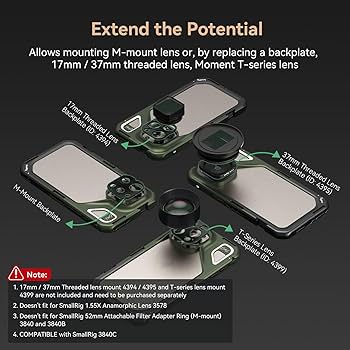 Amazon.com: SMALLRIG x Brandon Li Mobile Video Cage for iPhone 15