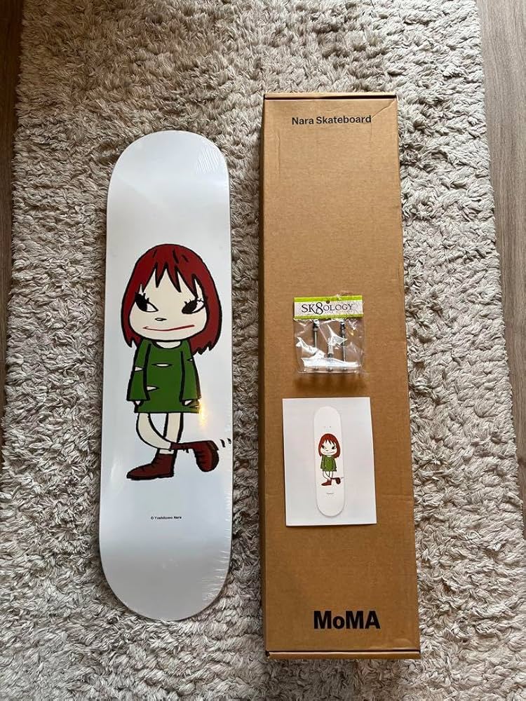 Amazon | 奈良美智 スケートボード Wellcome Girl | ノーブランド品