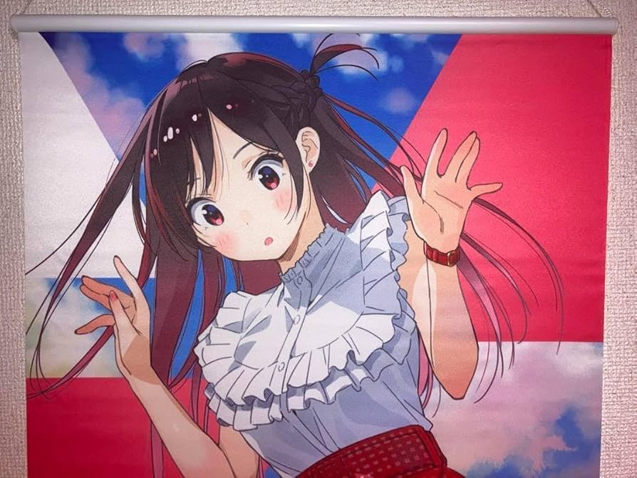 DRAW!DRAW! かのかり A賞 水原千鶴 B2タペストリー Amazon.co.jp: 水原千鶴