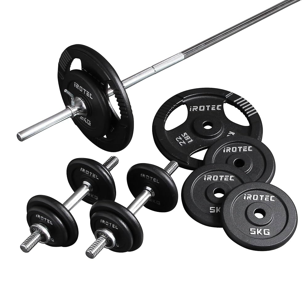 引取り限定 IROTEC 26kg ペアダンベル】 引き取り限定☆IROTEC