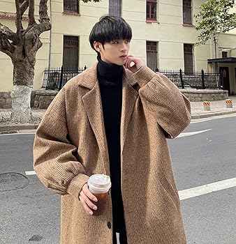 Amazon | [YiTong] ダッフルコート メンズ ラシャコート