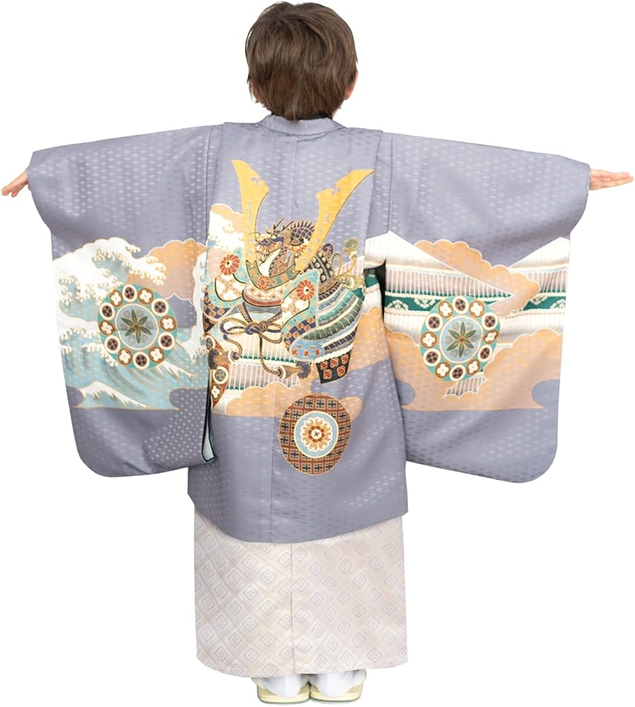 Amazon | [KYOETSU] [キョウエツ] 七五三 男の子 5歳 着物 袴 セット