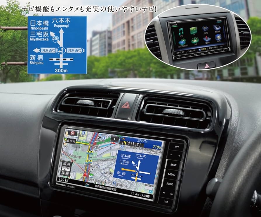Panasonic CN-RA03WD ナビ TV Bluetooth Panasonic CN-RA03WD カーナビ