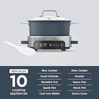 Amazon.com: Ninja MC1101 Foodi Everyday Possible Cooker Pro, 8-in