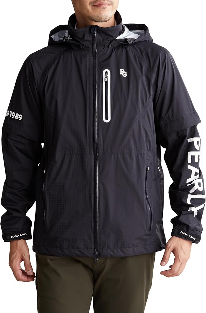 Amazon | [パーリーゲイツ] 継続定番商品 メンズ レインウェア