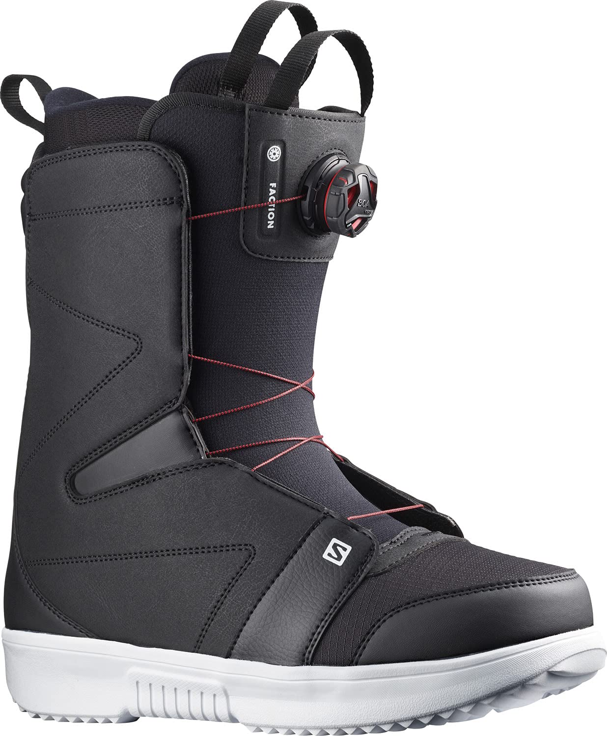 Amazon | Salomon Faction BOA メンズ スノーボードブーツ ブラック