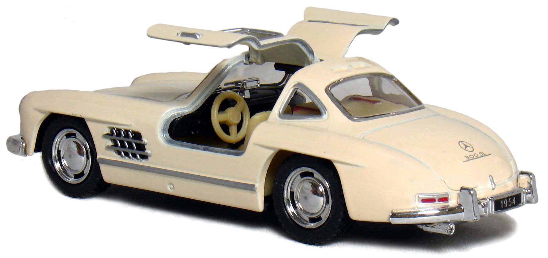 Amazon.com: KiNSMART - 1954 Mercedes-Benz 300 SL Coupe Beige 5