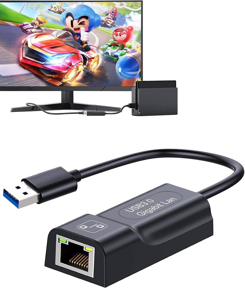 Amazon.com: Dnkeaur Switch Wired Internet LAN Adapter, Switch