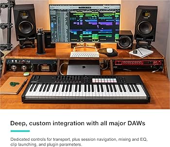 Amazon.com: Novation Launchkey 61 MK4 – 61 key Semi-Weighted, USB