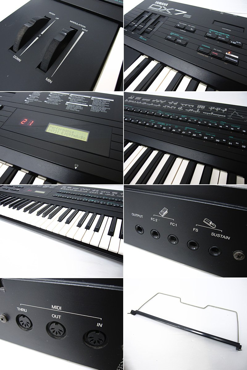 動作確認済】YAMAHA DX7s シンセサイザー キーボード ヤマハ 動作確認