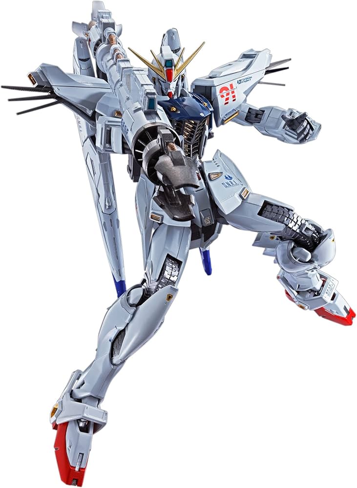Bandai Tamashii Nations Metal Build Gundam F91 Mobile Suit Action