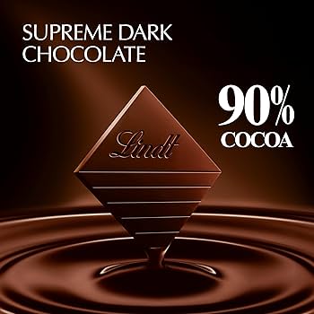 Amazon.com : Lindt EXCELLENCE 90% Cocoa Dark Chocolate Bar, Dark