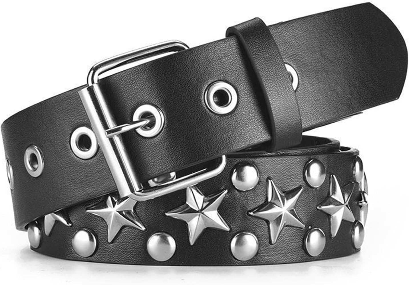 Amazon | [Lamerry] スタッズベルト ウエスタンベルト y2k ロック